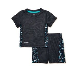 Athletic Works Baby Boys Tee and Shorts Active Set